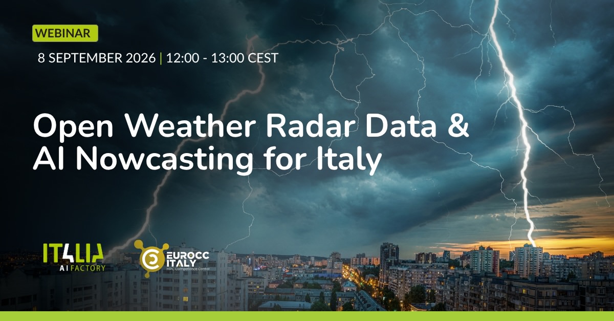 Open Weather Radar Data and AI Nowcasting for Italy