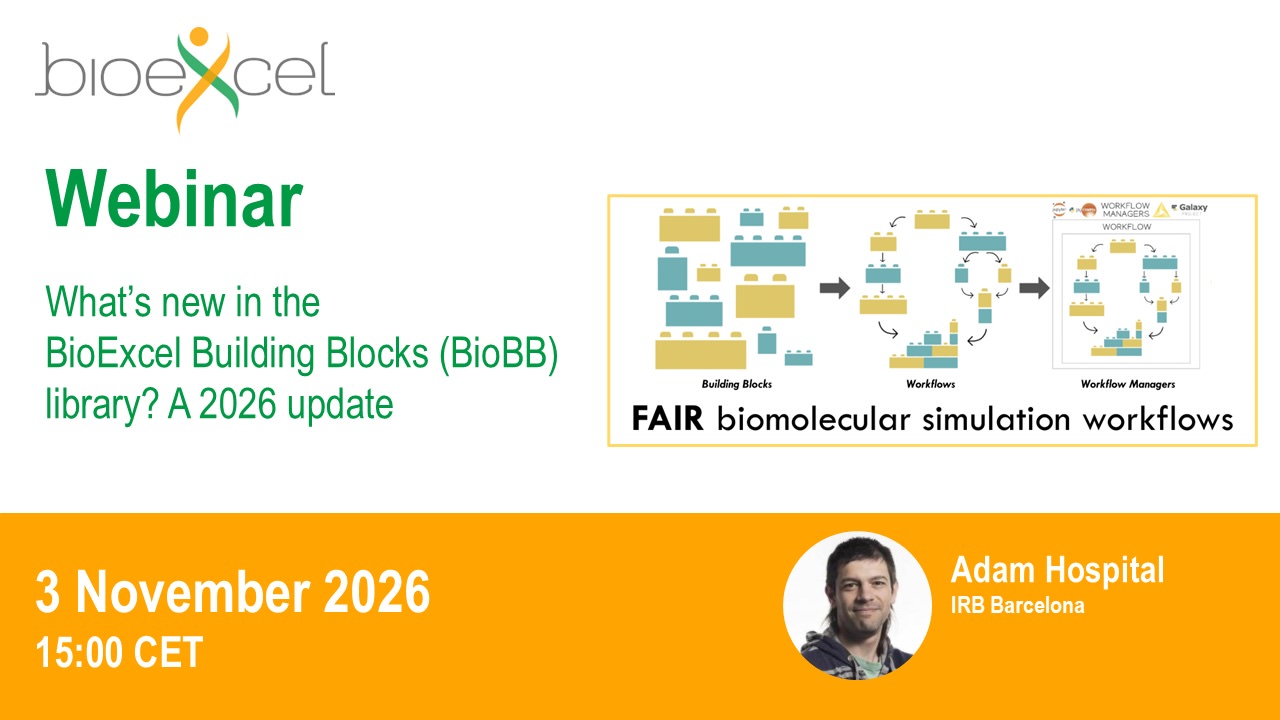 What's New in the BioExcel Building Blocks library?
